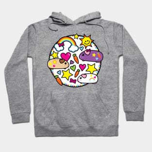 Pop Pigz - Guinea Pig wa Kawaii! Hoodie